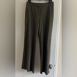 Ann Taylor Dress pants. Dark Brown. Wide Leg fit. Size 10